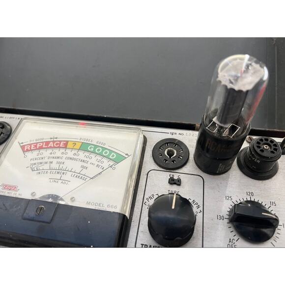 RCA 6V6 GTA Grey Plate Vacuum Tube - Picture 1 of 2